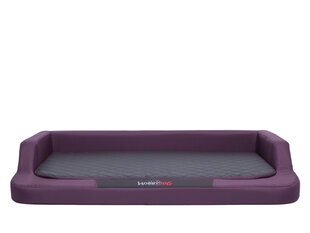 Hobbydog guolis Medico Standard XXL, 120x80 cm, violetinės/juodos spalvos kaina ir informacija | Guoliai, pagalvėlės | pigu.lt