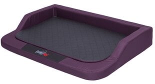 Hobbydog guolis Medico Standard XXL, 120x80 cm, violetinės/juodos spalvos kaina ir informacija | Guoliai, pagalvėlės | pigu.lt