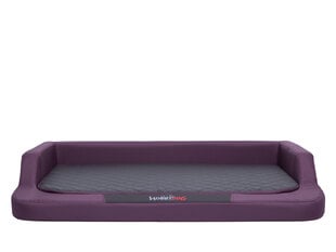 Hobbydog guolis Medico Standard XL, 94x62 cm, violetinės/juodos spalvos kaina ir informacija | Guoliai, pagalvėlės | pigu.lt