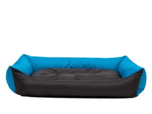 Hobbydog guolis Eco XL, 82x60 cm, mėlynos/juodos spalvos kaina ir informacija | Guoliai, pagalvėlės | pigu.lt