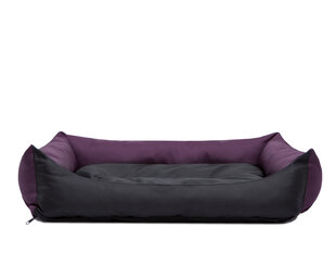Hobbydog лежак Eco XXL, 105x75 см, фиолетового/черного цвета цена и информация | Лежаки, домики | pigu.lt