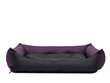 Hobbydog guolis Eco XL, 82x60 cm, violetinės/juodos spalvos kaina ir informacija | Guoliai, pagalvėlės | pigu.lt