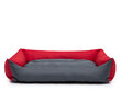 Hobbydog guolis Eco L, 62x43 cm, raudonos/pilkos spalvos kaina ir informacija | Guoliai, pagalvėlės | pigu.lt