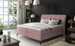 Кровать NORE Aderito, 140x200 см, розовый