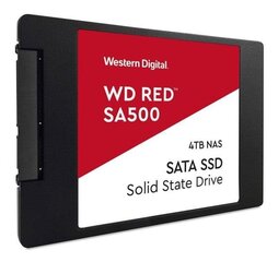 SSD WD RED 4TB 2.5" SATA WDS400T1R0A kaina ir informacija | Vidiniai kietieji diskai (HDD, SSD, Hybrid) | pigu.lt