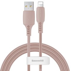 Кабель для зарядки/передачи данных USB Lightning Baseus Colorful 1.2 м, коричневатый цена и информация | Кабели для телефонов | pigu.lt