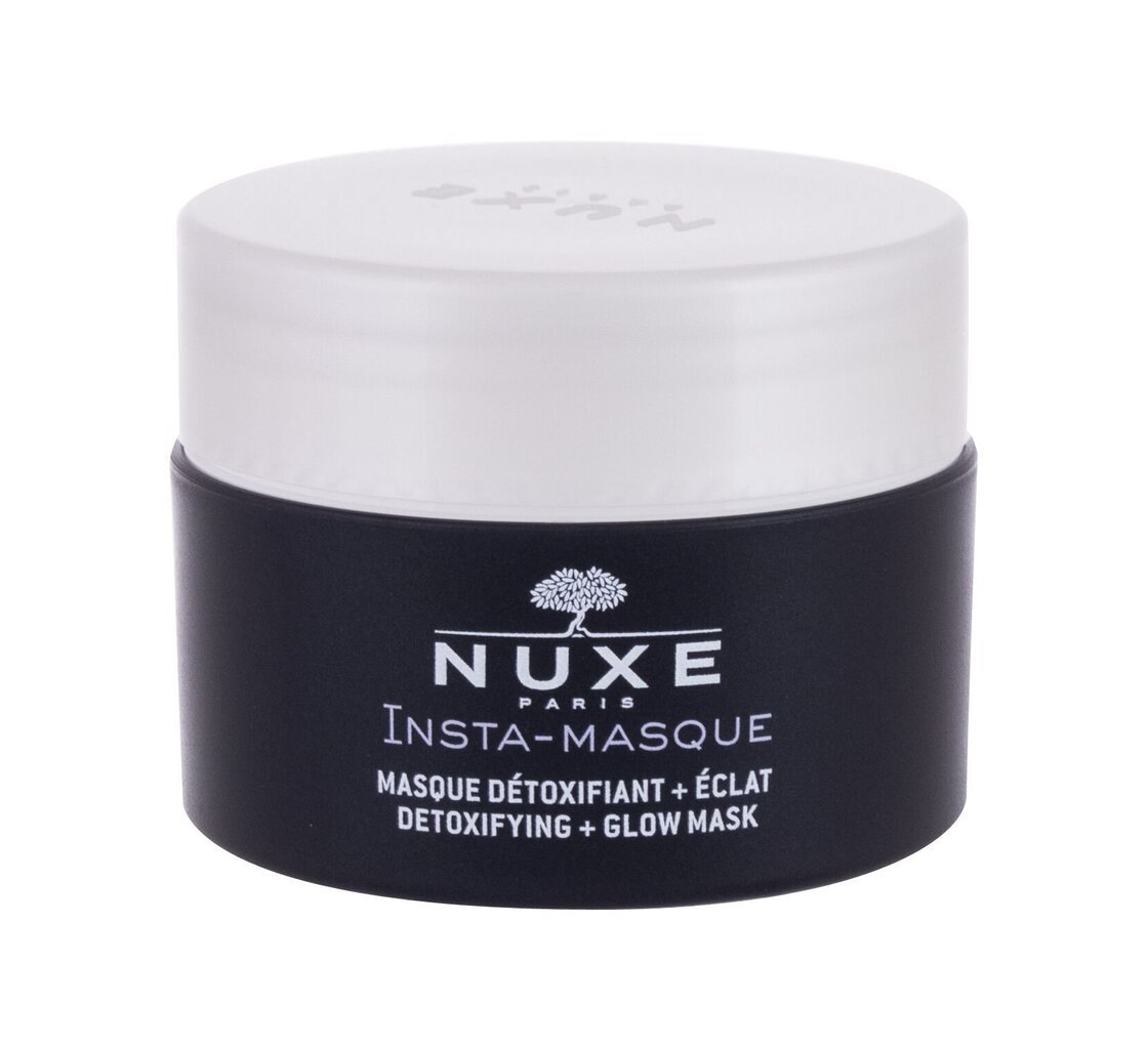 Veido kaukė Nuxe Insta-Masque Detoxifying + Glow Mask 50 ml цена и информация | Veido kaukės, paakių kaukės | pigu.lt