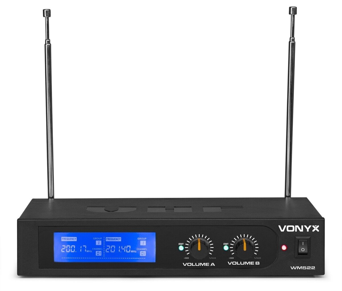 Belaidė mikrofono sistema Vonyx WM522 VHF kaina ir informacija | Mikrofonai | pigu.lt