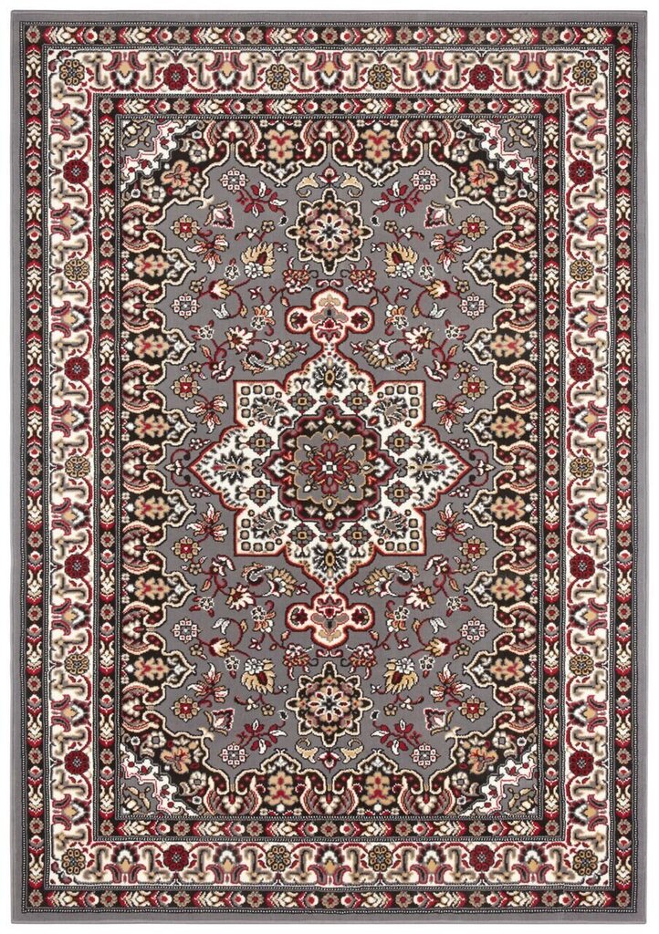 Nouristan Mirkan kilimas Parun Tabriz 200x290 cm, pilkas kaina ir informacija | Kilimai | pigu.lt