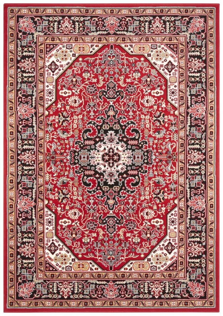 Nouristan Mirkan kilimas Skazar Isfahan 120x170 cm, raudonas цена и информация | Kilimai | pigu.lt