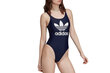 Maudymosi kostiumėlis moterims Adidas Originals Trefoil Swim W ED7471, 49981 kaina ir informacija | Maudymosi kostiumėliai | pigu.lt