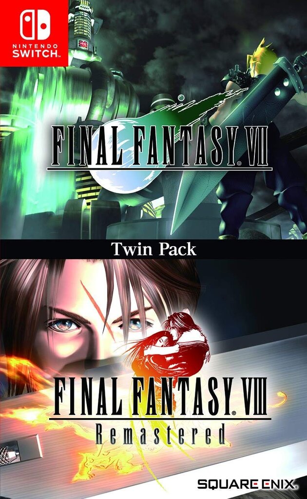 Final Fantasy 7 & Final Fantasy 8 - Remastered Twin Pack (Switch) kaina ir informacija | Kompiuteriniai žaidimai | pigu.lt