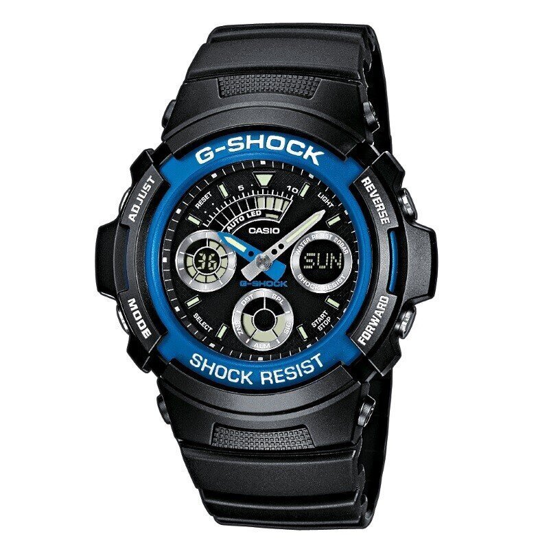 Vyriškas laikrodis Casio AW-591-2A G-Shock kaina ir informacija | Vyriški laikrodžiai | pigu.lt