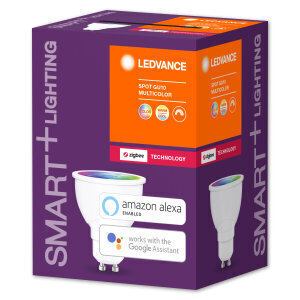 Išmanioji lempa Osram SMART + Spot GU10 Multicolor цена и информация | Elektros lemputės | pigu.lt