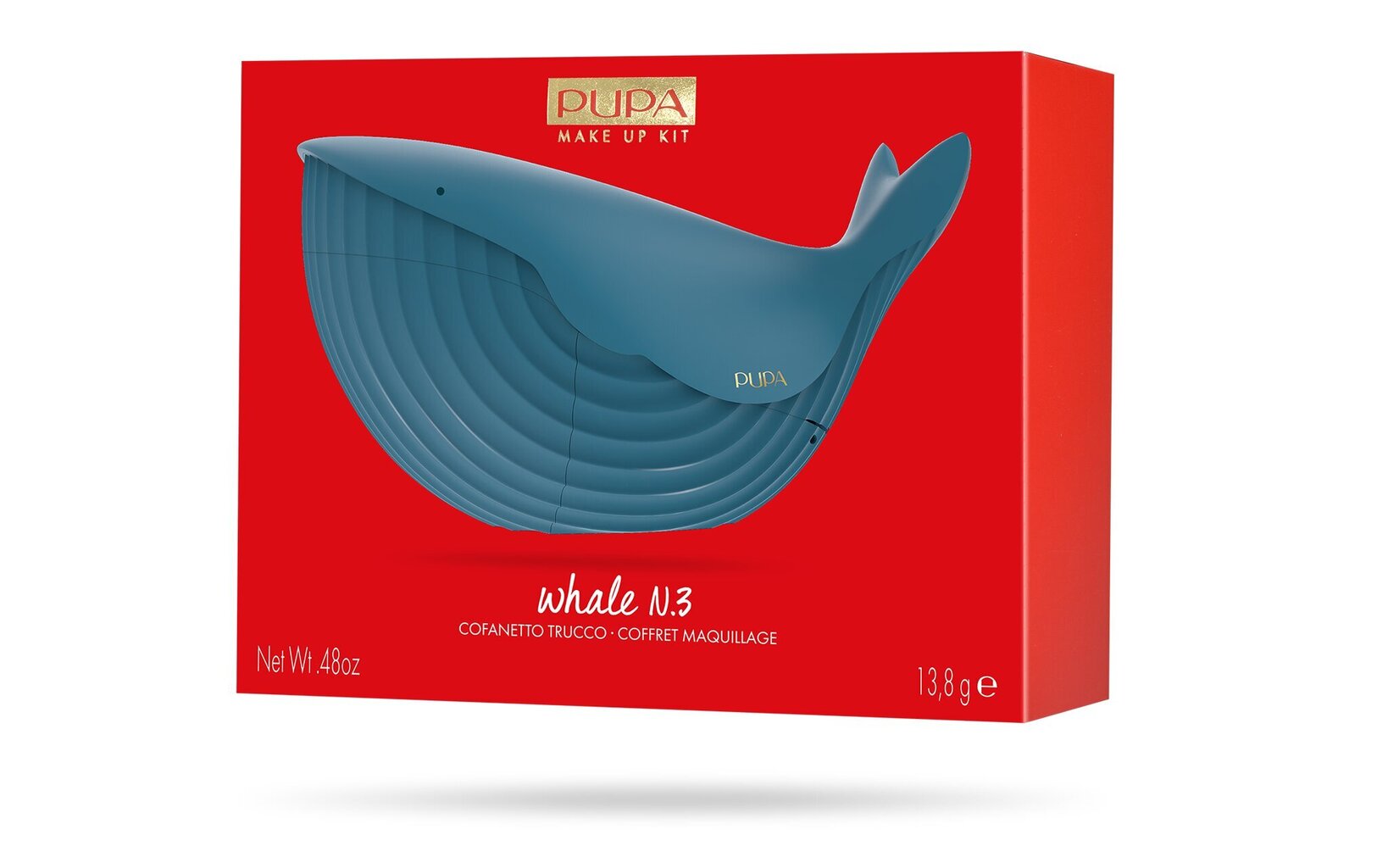Dekoratyvinės kosmetikos paletė Pupa Whale Nr. 3 13,8 g, 002 kaina ir informacija | Lūpų dažai, blizgiai, balzamai, vazelinai | pigu.lt