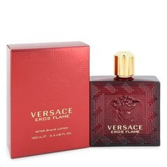 Лосьон после бритья Versace Eros Flame 100 мл цена и информация | Мужская парфюмированная косметика | pigu.lt