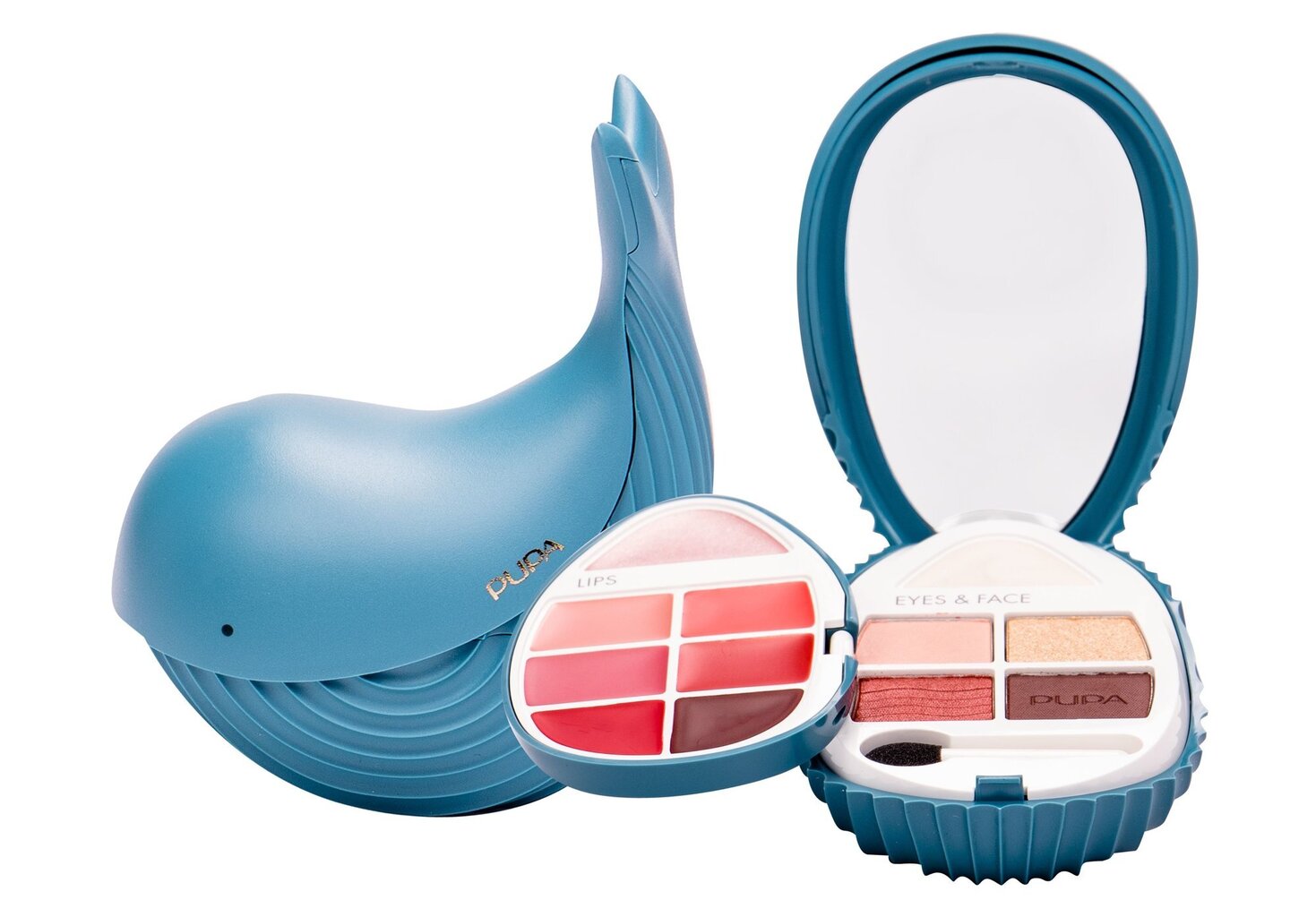 Dekoratyvinės kosmetikos paletė Pupa Whale Nr. 2 6.6 g, 002 цена и информация | Lūpų dažai, blizgiai, balzamai, vazelinai | pigu.lt