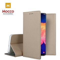 Mocco Smart Magnet Book Case For Samsung A207 Galaxy A20S Gold kaina ir informacija | Telefono dėklai | pigu.lt