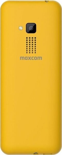 Maxcom MM139, Dual SIM, Yellow internetu