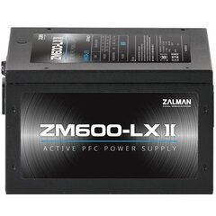 Zalman ZM600-LXII kaina ir informacija | Maitinimo šaltiniai (PSU) | pigu.lt