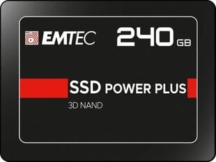 Emtec ECSSD240GX150 kaina ir informacija | Vidiniai kietieji diskai (HDD, SSD, Hybrid) | pigu.lt