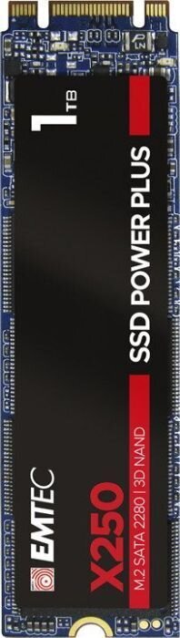 Emtec X250 Power Plus (ECSSD1TX250) цена и информация | Vidiniai kietieji diskai (HDD, SSD, Hybrid) | pigu.lt