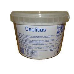 Ceolitas Zeoaqua akvariumo vandens valymui, dydis 1-2.5 mm, kiekis 2 kg цена и информация | Аквариумы и оборудование | pigu.lt