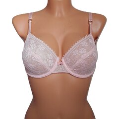 Liemenėlė Chantelle Batignolles Sheer Lace Pink kaina ir informacija | Liemenėlės | pigu.lt