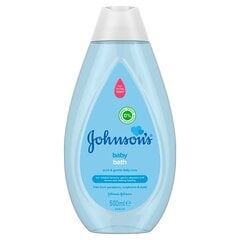 Johnsons Baby Bath Нежное средство для мытья младенца 500 мл цена и информация | Косметика для мам и детей | pigu.lt