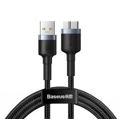 Baseus CADKLF-D0G, USB 3.0 / micro USB, 1 м цена и информация | Кабели для телефонов | pigu.lt