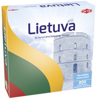 TACTIC Žaidimas „Lietuva'' LT kaina ir informacija | Stalo žaidimai, galvosūkiai | pigu.lt