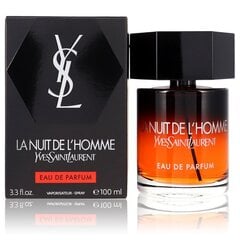 Туалетная вода Yves Saint Laurent La Nuit de L'Homme EDP для мужчин 100 мл цена и информация | Мужские духи | pigu.lt