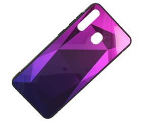 Mocco Stone Ombre Back Silicone Case, skirtas Apple iPhone 11 Pro Max, violetinis/mėlynas kaina ir informacija | Telefono dėklai | pigu.lt