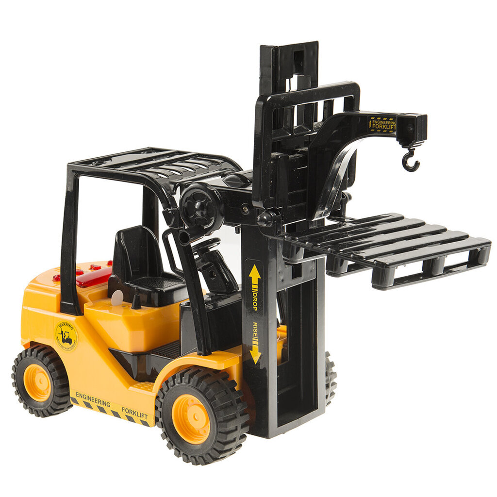 Smiki krautuvas Mega Forklift, su garsais ir šviesomis, 39 cm цена и информация | Žaislai berniukams | pigu.lt