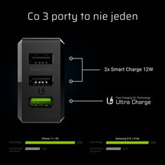 Адаптер Green Cell CHARGC03 для телефонов цена и информация | Зарядные устройства для телефонов | pigu.lt