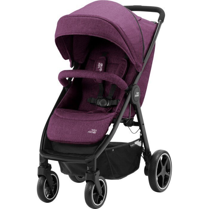 Britax Romer sportinis vežimėlis B-Agile M, Cherry wine цена и информация | Vežimėliai | pigu.lt