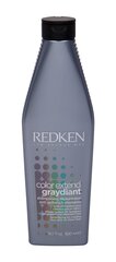 Geltonus tonus neutralizuojantis plaukų šampūnas žiliems plaukams Redken Color Extend Graydiant 300 ml kaina ir informacija | Šampūnai | pigu.lt