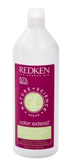 Dažytų plaukų šampūnas Redken Nature & Science Color Extend 1000 ml kaina ir informacija | Šampūnai | pigu.lt