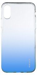 Evelatus iPhone Xs Max Gradient TPU Case Blue kaina ir informacija | Telefono dėklai | pigu.lt