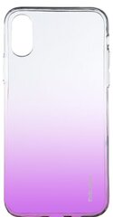 Evelatus iPhone Xs Max Gradient TPU Case Purple kaina ir informacija | Telefono dėklai | pigu.lt