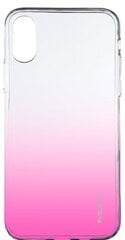 Evelatus iPhone Xs Max Gradient TPU Case Rose Red kaina ir informacija | Telefono dėklai | pigu.lt