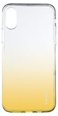 Evelatus iPhone XR Gradient TPU Case Gold kaina ir informacija | Telefono dėklai | pigu.lt