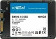 SSD|CRUCIAL|BX500|1TB|SATA 3.0|Write speed 500 MBytes/sec|Read speed 540 MBytes/sec|2,5"|TBW 360 TB|CT1000BX500SSD1 цена и информация | Vidiniai kietieji diskai (HDD, SSD, Hybrid) | pigu.lt