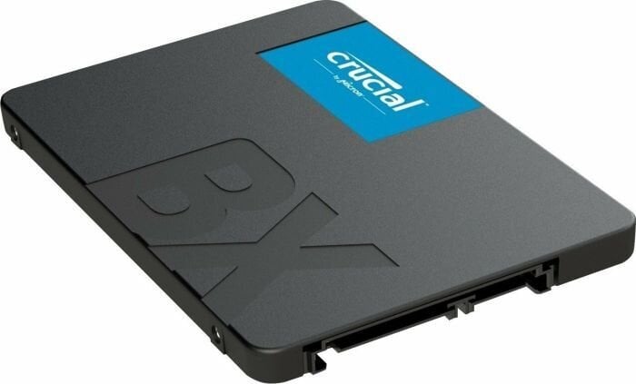 SSD|CRUCIAL|BX500|1TB|SATA 3.0|Write speed 500 MBytes/sec|Read speed 540 MBytes/sec|2,5"|TBW 360 TB|CT1000BX500SSD1 kaina ir informacija | Vidiniai kietieji diskai (HDD, SSD, Hybrid) | pigu.lt