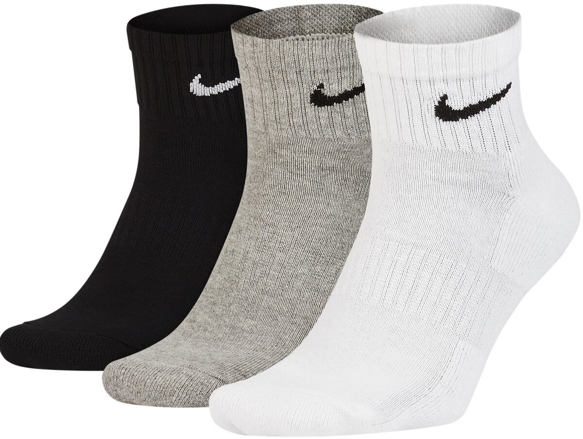 Kojinės Nike U NK Everyday Cush Ankle 3PR kaina ir informacija | Vyriškos kojinės | pigu.lt