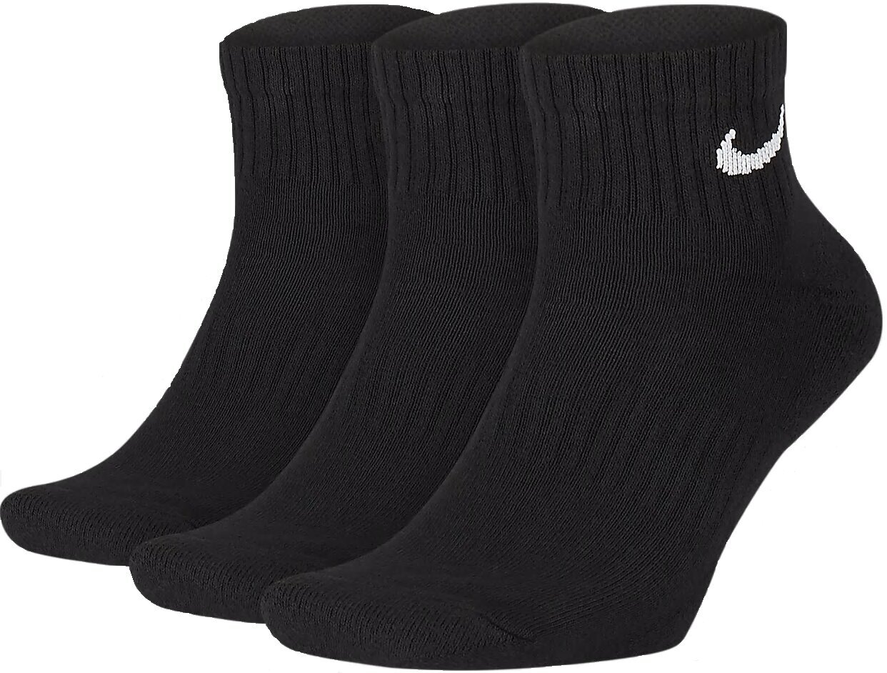 Kojinės Nike U NK Everyday Cush Ankle 3PR цена и информация | Vyriškos kojinės | pigu.lt