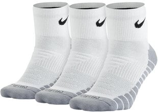 Носки Nike U NK Evry Max Cush Ankle 3PR White цена и информация | Sportinis kostiumas moterims Kinga, veliūrinis | pigu.lt