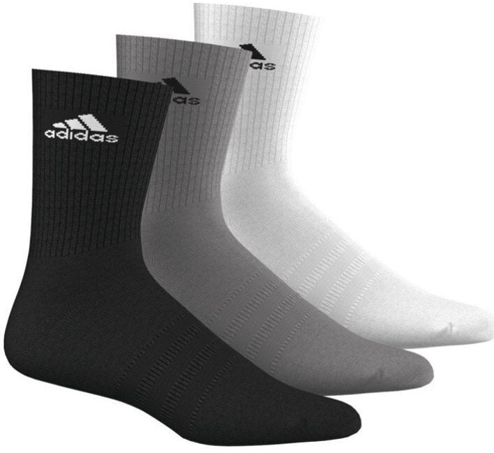 Kojinės vyrams Adidas 3S PER CR HC, 3 poros kaina ir informacija | Vyriškos kojinės | pigu.lt