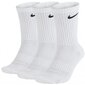 Kojinės Nike U NK Everyday Cush Crew 3PR kaina ir informacija | Vyriškos kojinės | pigu.lt