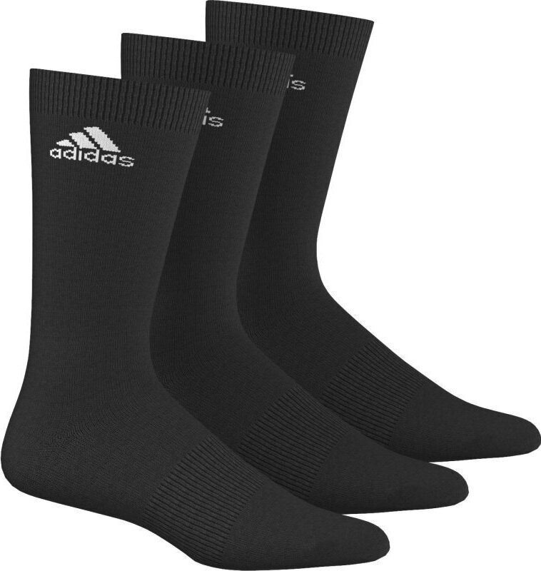 Kojinės vyrams Adidas PER CREW T, juodos, 3 poros цена и информация | Vyriškos kojinės | pigu.lt